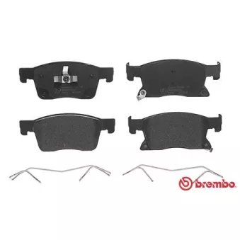 Jeu de 4 plaquettes de frein avant BREMBO P 59 091