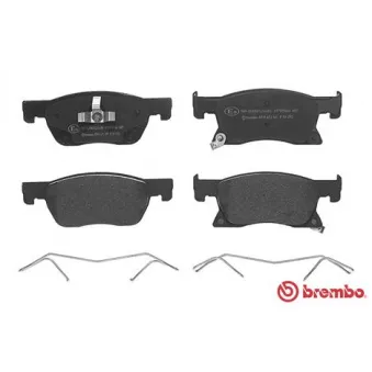 Jeu de 4 plaquettes de frein avant BREMBO P 59 092