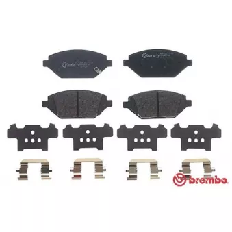 Jeu de 4 plaquettes de frein avant BREMBO