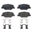 Jeu de 4 plaquettes de frein avant BREMBO P 59 096 - Visuel 1