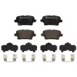 Jeu de 4 plaquettes de frein arrière BREMBO P 59 097 - Visuel 1