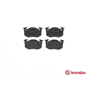 Jeu de 4 plaquettes de frein arrière BREMBO P 61 032
