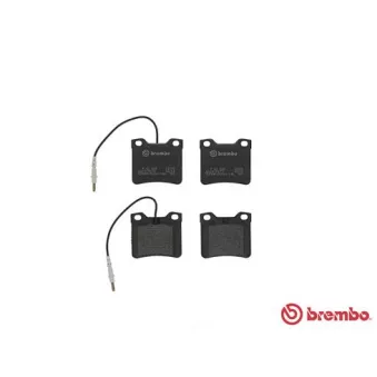 Jeu de 4 plaquettes de frein arrière BREMBO P 61 038