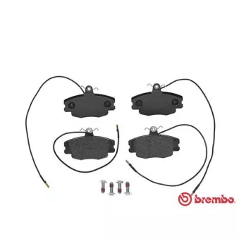 Jeu de 4 plaquettes de frein avant BREMBO P 61 043