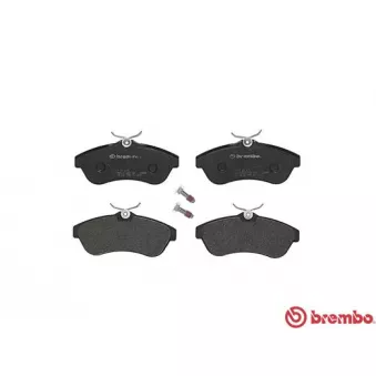 Jeu de 4 plaquettes de frein avant BREMBO P 61 075