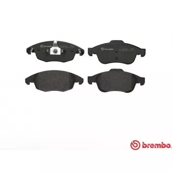 Jeu de 4 plaquettes de frein avant BREMBO P 61 083