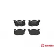 Jeu de 4 plaquettes de frein avant BREMBO P 61 097 - Visuel 1