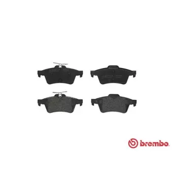 Jeu de 4 plaquettes de frein arrière BREMBO P 61 110