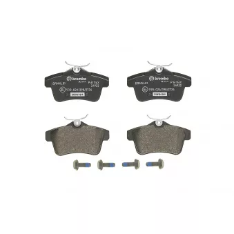 Jeu de 4 plaquettes de frein arrière BREMBO P 61 114X