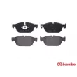 Jeu de 4 plaquettes de frein avant BREMBO P 61 115 - Visuel 1