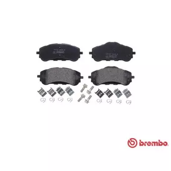 Jeu de 4 plaquettes de frein avant BREMBO P 61 120