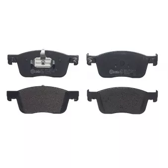 Jeu de 4 plaquettes de frein avant BREMBO P 61 134