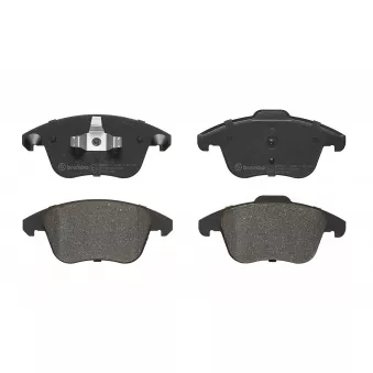 Jeu de 4 plaquettes de frein avant BREMBO P 61 136