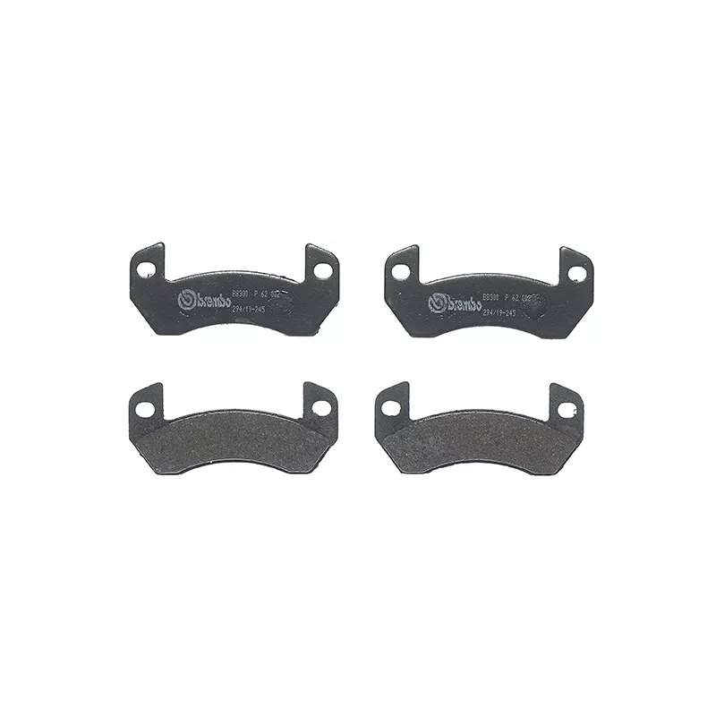 Jeu de 4 plaquettes de frein arrière BREMBO P 62 002