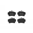Jeu de 4 plaquettes de frein avant BREMBO P 65 007 - Visuel 1