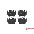 Jeu de 4 plaquettes de frein avant BREMBO P 65 009 - Visuel 1
