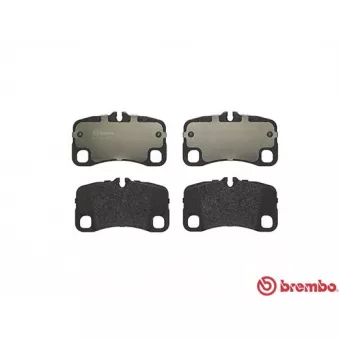 Jeu de 4 plaquettes de frein arrière BREMBO P 65 013