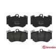 Jeu de 4 plaquettes de frein avant BREMBO P 65 016 - Visuel 1