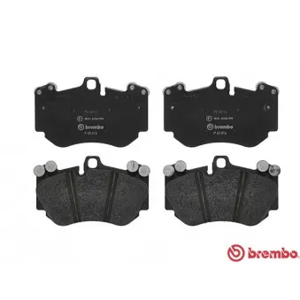 Jeu de 4 plaquettes de frein avant BREMBO P 65 016