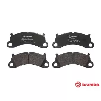 Jeu de 4 plaquettes de frein avant BREMBO P 65 025
