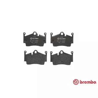Jeu de 4 plaquettes de frein arrière BREMBO P 65 028