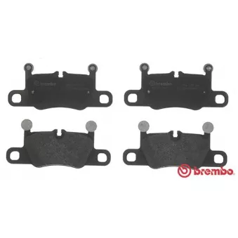 Jeu de 4 plaquettes de frein arrière BREMBO P 65 031