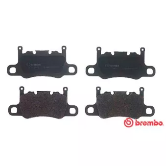 Jeu de 4 plaquettes de frein arrière BREMBO P 65 037