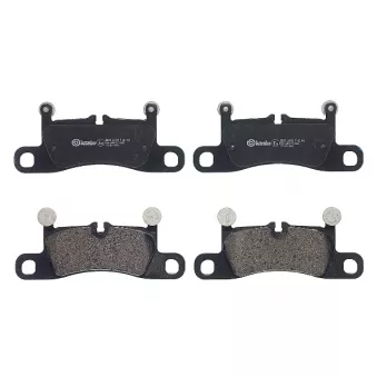 Jeu de 4 plaquettes de frein arrière BREMBO P 65 042