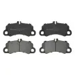 Jeu de 4 plaquettes de frein avant BREMBO P 65 043 - Visuel 1