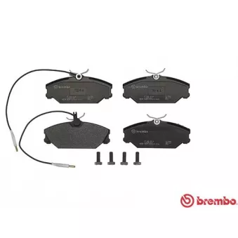 Jeu de 4 plaquettes de frein avant BREMBO P 68 014