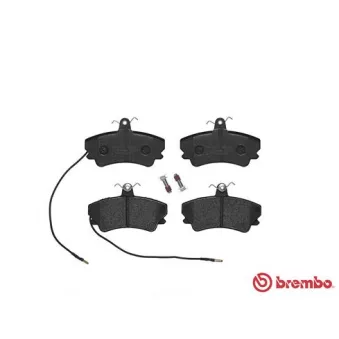 Jeu de 4 plaquettes de frein avant BREMBO P 68 019