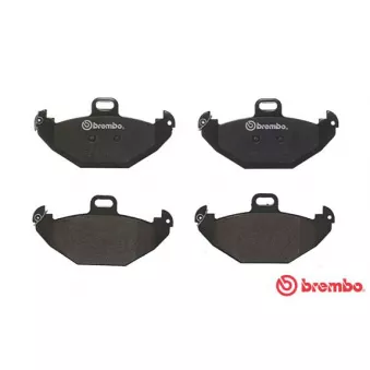 Jeu de 4 plaquettes de frein arrière BREMBO