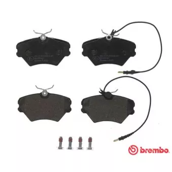 Jeu de 4 plaquettes de frein avant BREMBO
