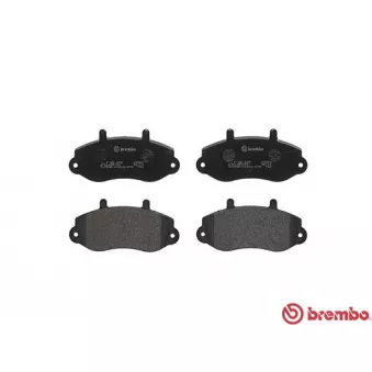 Jeu de 4 plaquettes de frein avant BREMBO P 68 025