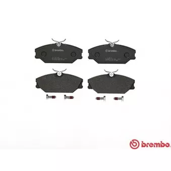 Jeu de 4 plaquettes de frein avant BREMBO P 68 027