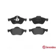 Jeu de 4 plaquettes de frein avant BREMBO P 68 029 - Visuel 1