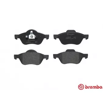 Jeu de 4 plaquettes de frein avant BREMBO P 68 029