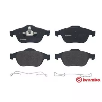 Jeu de 4 plaquettes de frein avant BREMBO P 68 030