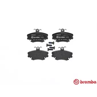 Jeu de 4 plaquettes de frein avant BREMBO P 68 038