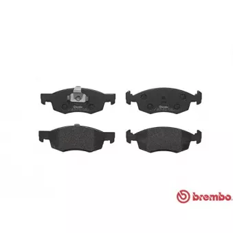 Jeu de 4 plaquettes de frein avant BREMBO P 68 039