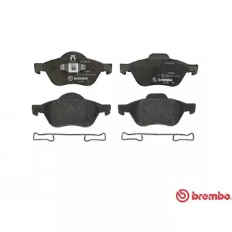 Jeu de 4 plaquettes de frein avant BREMBO P 68 048