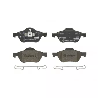 Jeu de 4 plaquettes de frein avant BREMBO P 68 048X