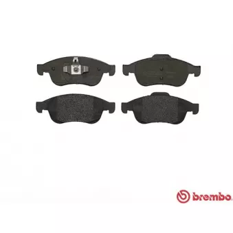 Jeu de 4 plaquettes de frein avant BREMBO P 68 050