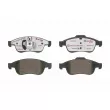 Jeu de 4 plaquettes de frein avant BREMBO P 68 050X - Visuel 1