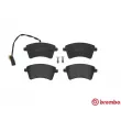 Jeu de 4 plaquettes de frein avant BREMBO P 68 058 - Visuel 1