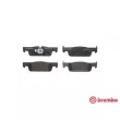 Jeu de 4 plaquettes de frein avant BREMBO P 68 059 - Visuel 1