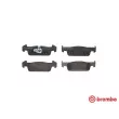 Jeu de 4 plaquettes de frein avant BREMBO P 68 060 - Visuel 1