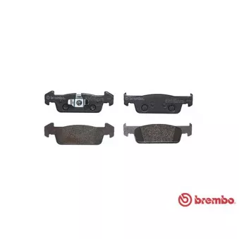 Jeu de 4 plaquettes de frein avant BREMBO P 68 060