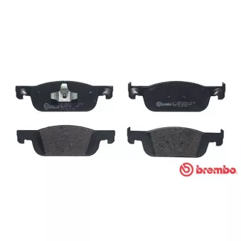 Jeu de 4 plaquettes de frein avant BREMBO P 68 065