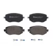Jeu de 4 plaquettes de frein avant BREMBO P 68 068 - Visuel 1